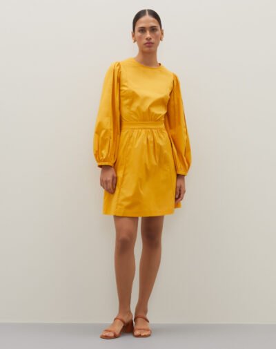 Vestido Marina Mostarda