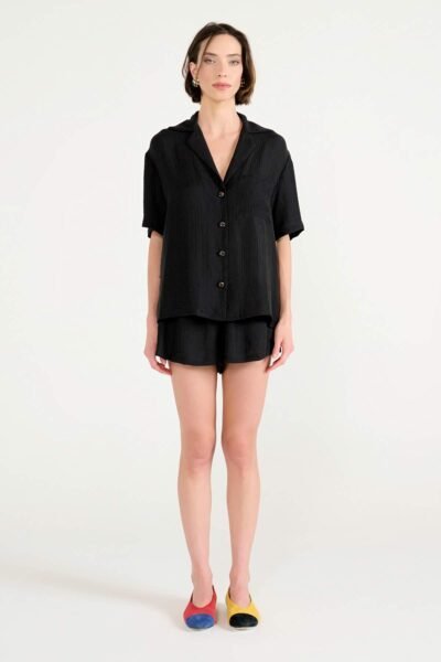 Camisa Manga Curta Sublime Preto