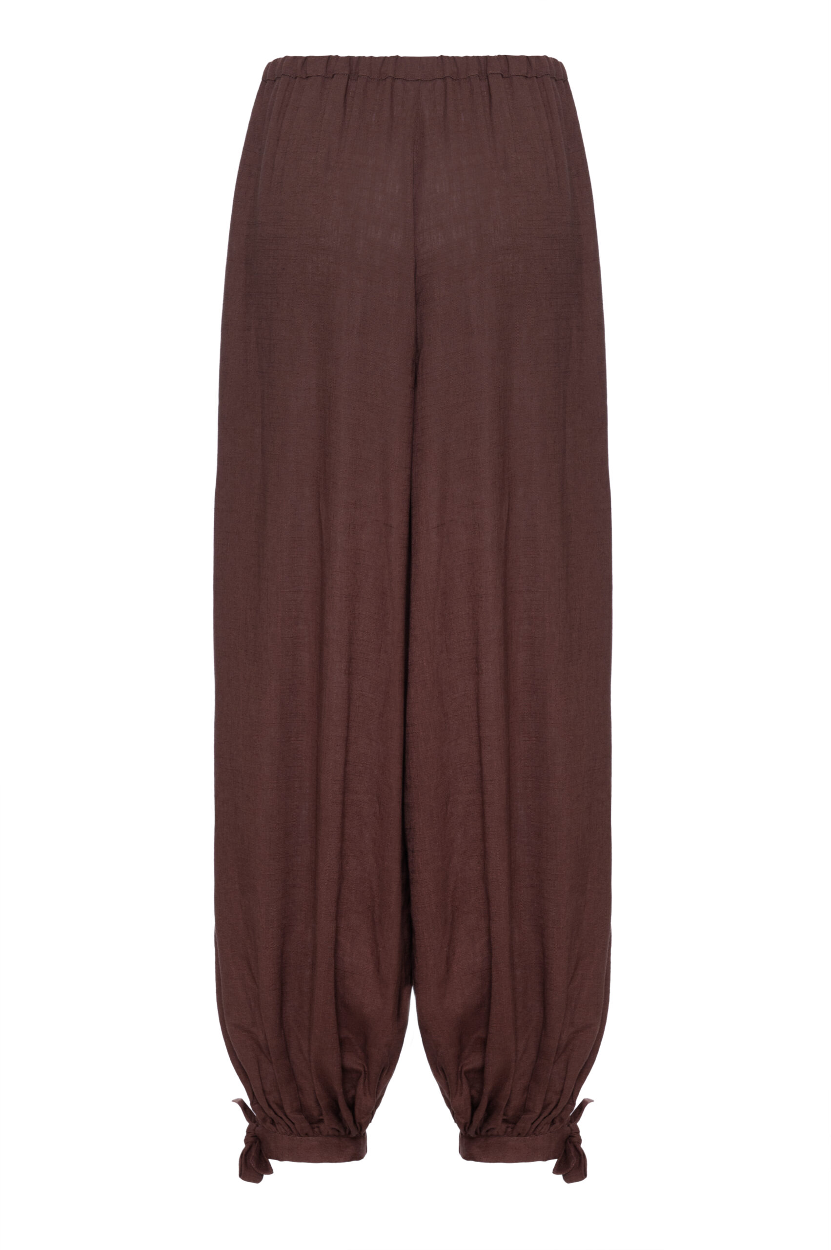 Calça Aladim Linho Misto Marrom - Imagem 8